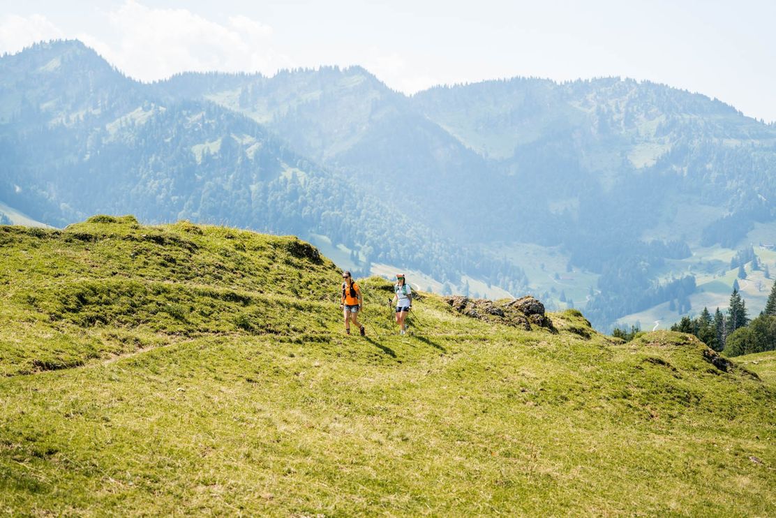 Wandern auf dem Prodelzug