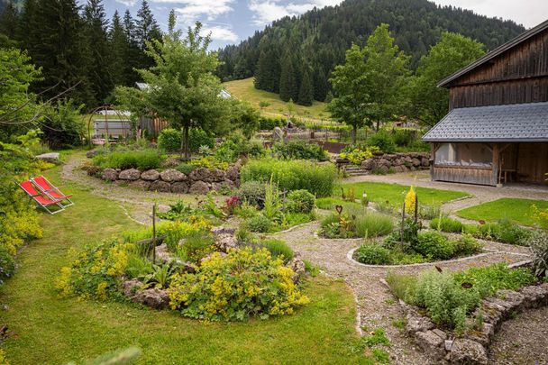 Silvias Kräutergarten in Balderschwang