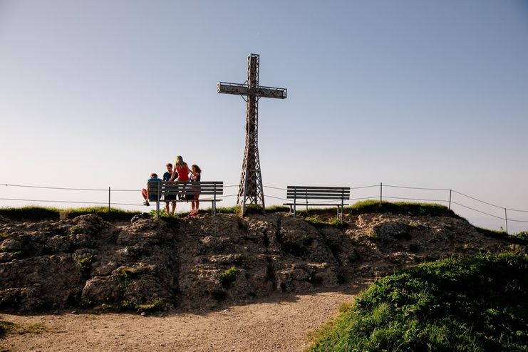 Gipfelkreuz auf dem Hochgrat