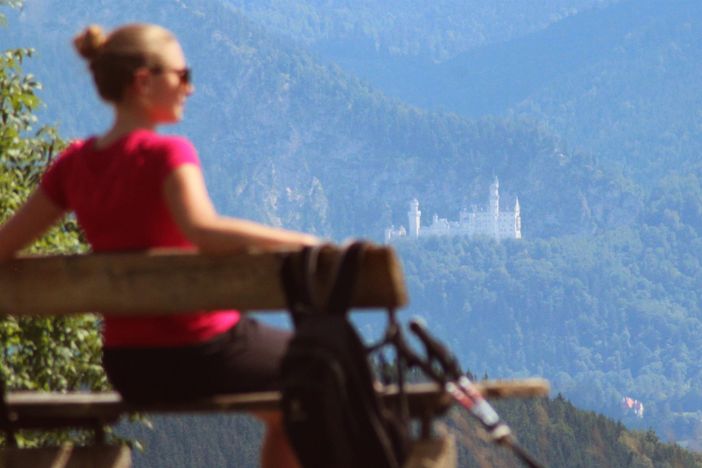 Wandern & Rasten mit Ausblick auf Neuschwanstein