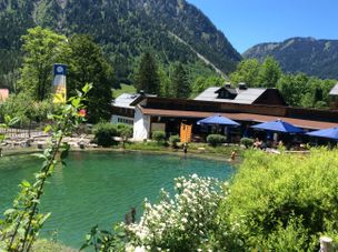 Kneipp-Kur-Garten "Prinze Gumpe" - die Badestelle in Hinterstein (Bad Hindelang)