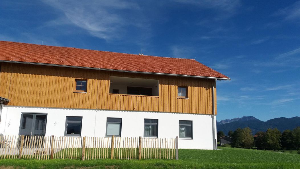 Terrasse mit Abendsonne