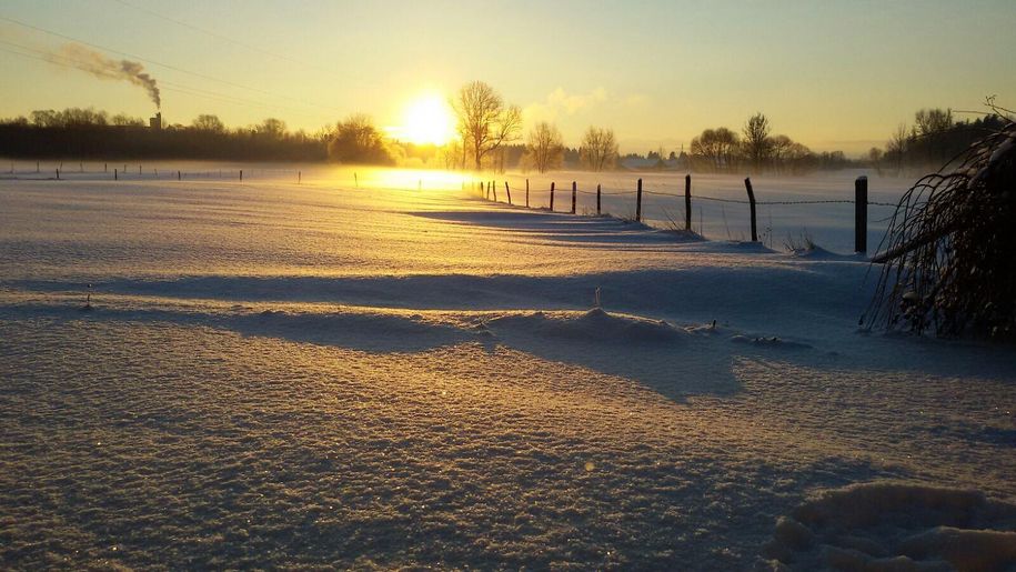 Sonnenaufgang in Gries