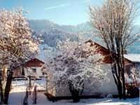 Haus im Winter