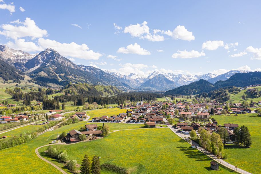 Traumhafter Frühlingstag in Fischen i. Allgäu