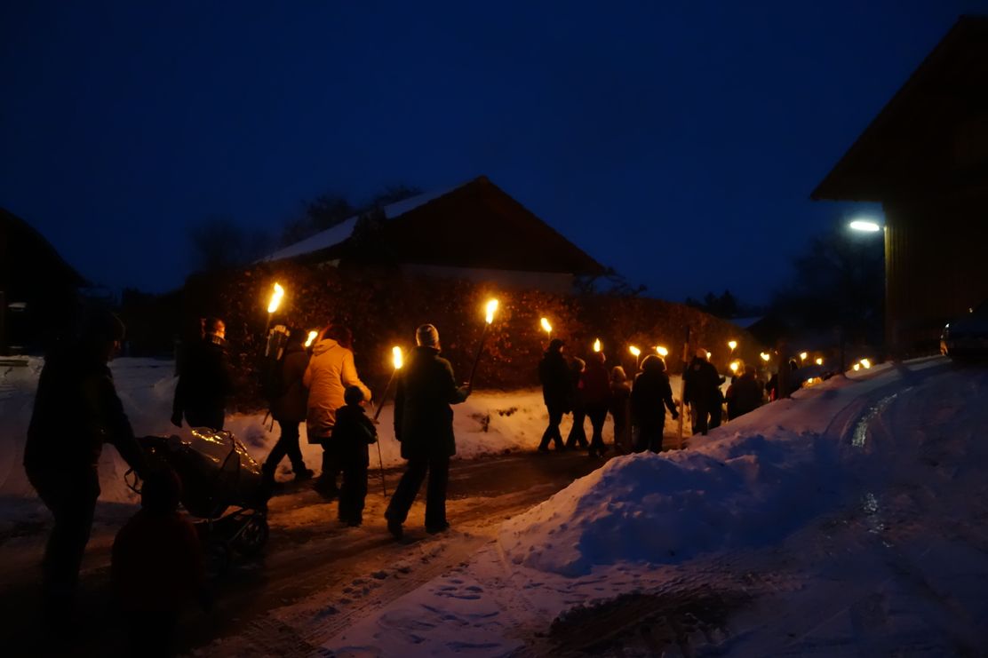 Fackelwanderung Wolperdinger Suche