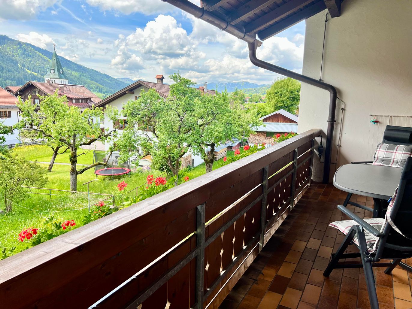 4 Sterne FW Gaby Ferienhaus Wille - Balkon