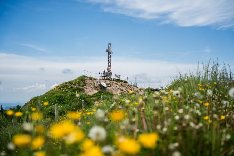 Gipfelkreuz am Hochgrat