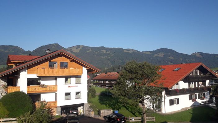 Blick vom Westbalkon