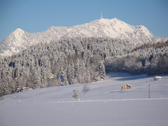 Winterausblick vom Ostbalkon