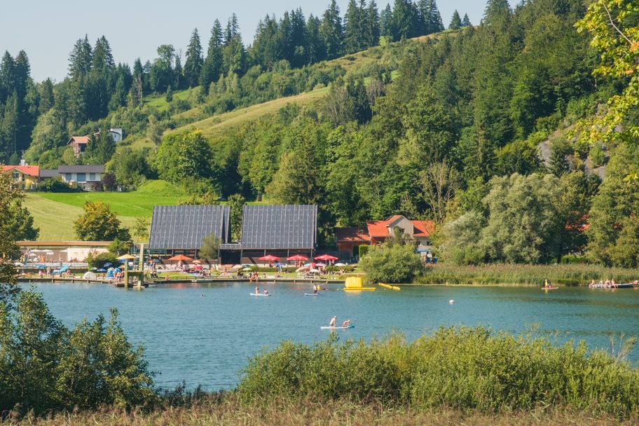 Blick über den Kleinen Alpsee