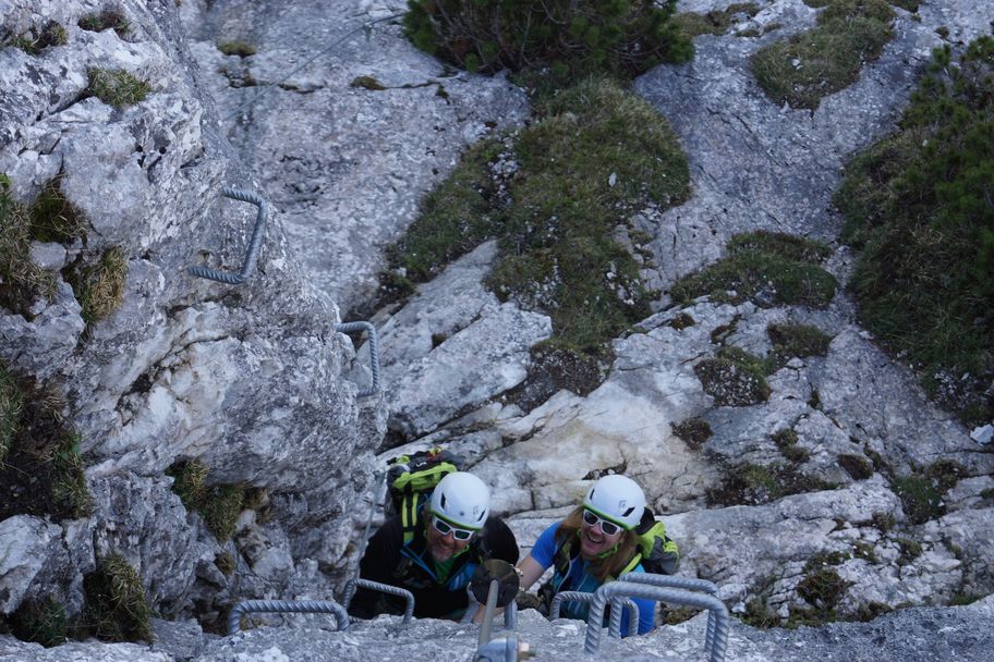 Fingersteig: Klettersteig am Tegelberg, Schwangau