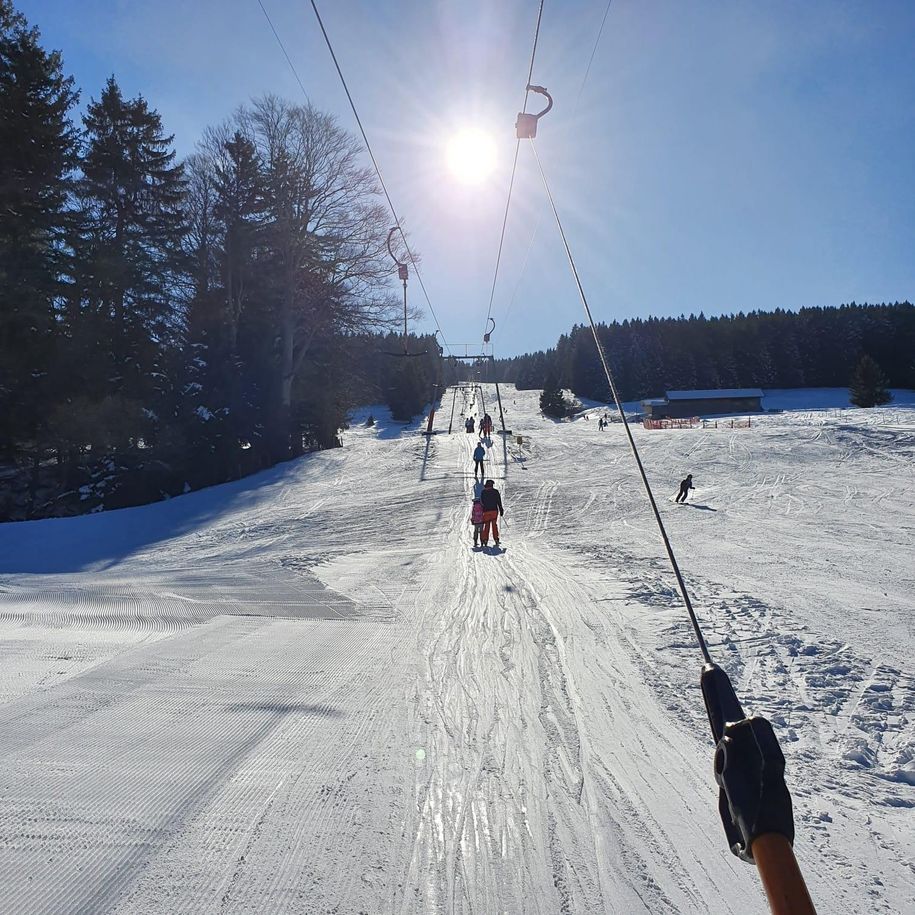 Skifahren am Adelharzlift