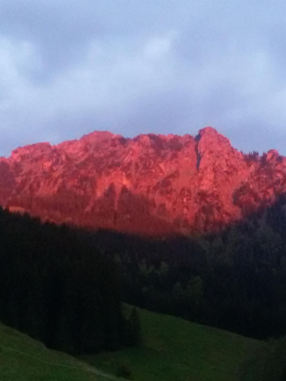 Blick von der Sorg Alp auf den Sorgschrofen
