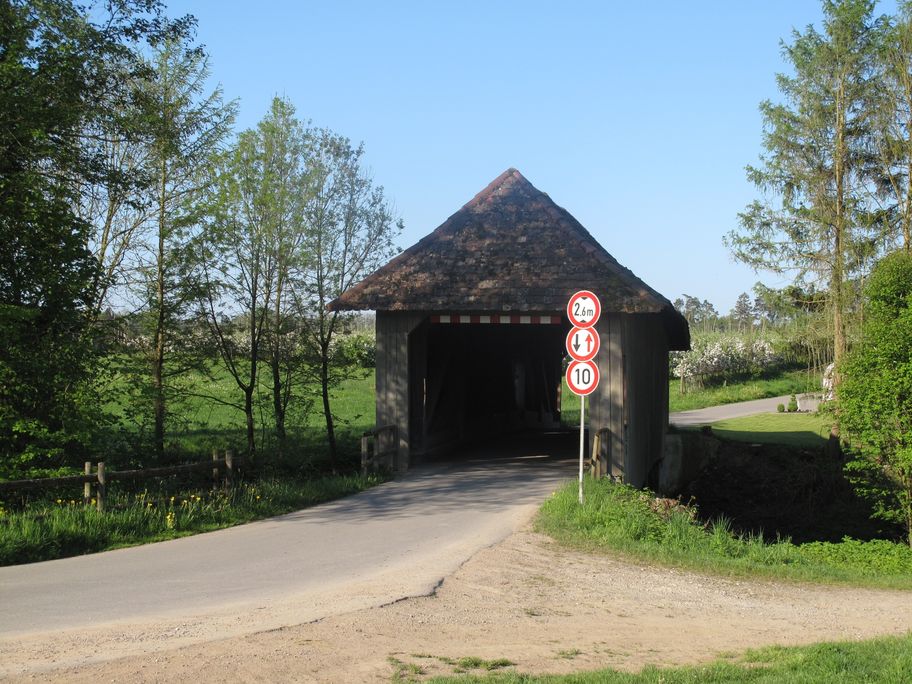 Holzbrücke Oberbaumgarten