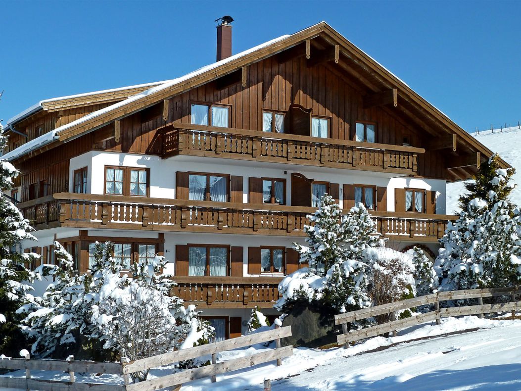 Das Landhaus im Winter