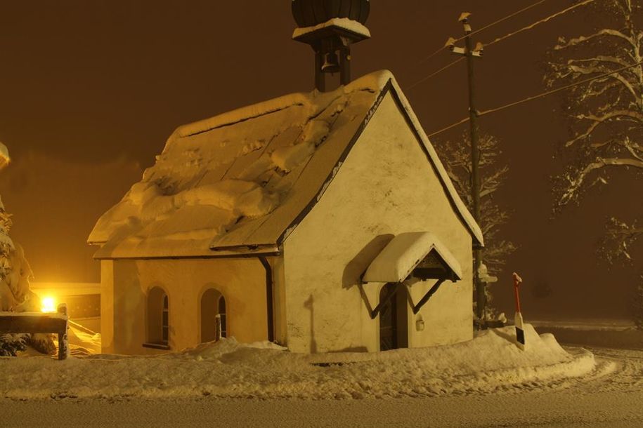 Kapelle Sigiswang im Winter