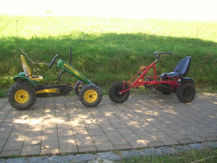 2 Gokarts für unsere großen Kinder