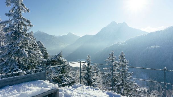 Kalvarienberg Füssen im Winter