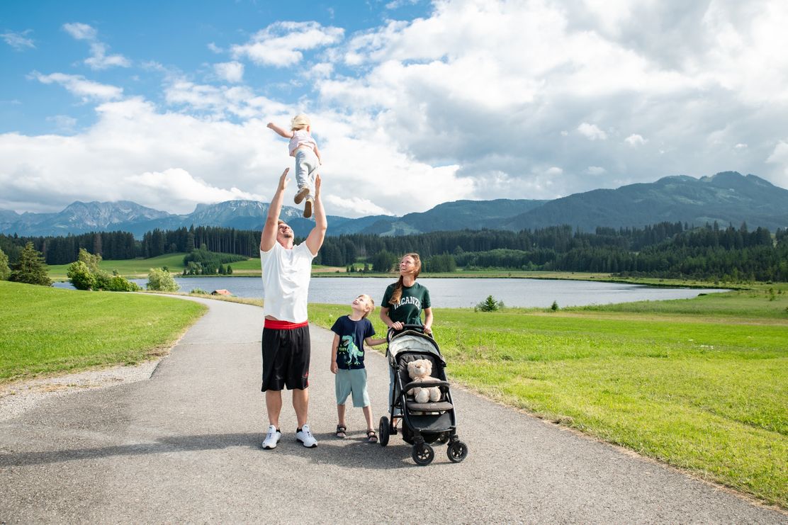 Kinderwagentaugliche Wanderung