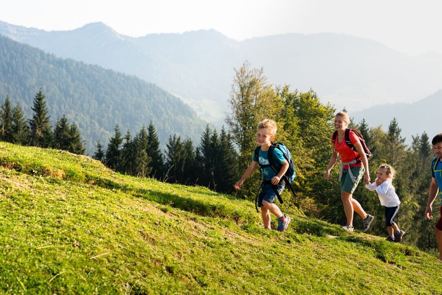 Familienwandern am Hündle