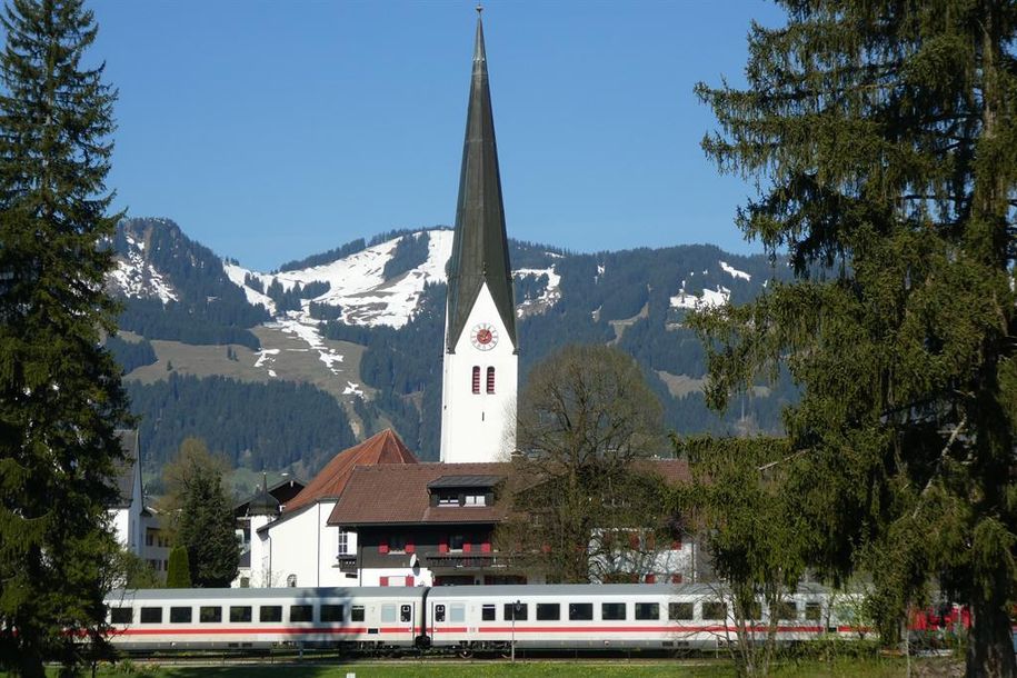 Bahnfahrt durch Fischen