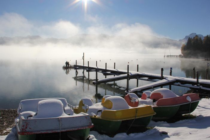 Winter am Forggensee