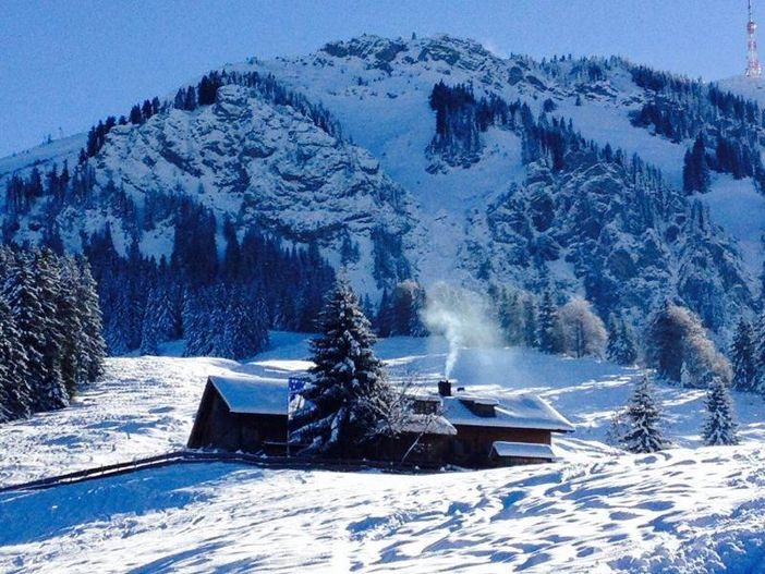 Winter am Grünten