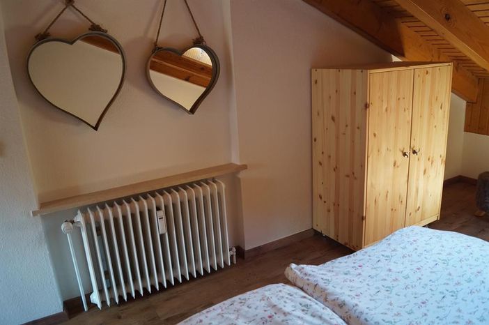 Strauraum im Schlafzimmer