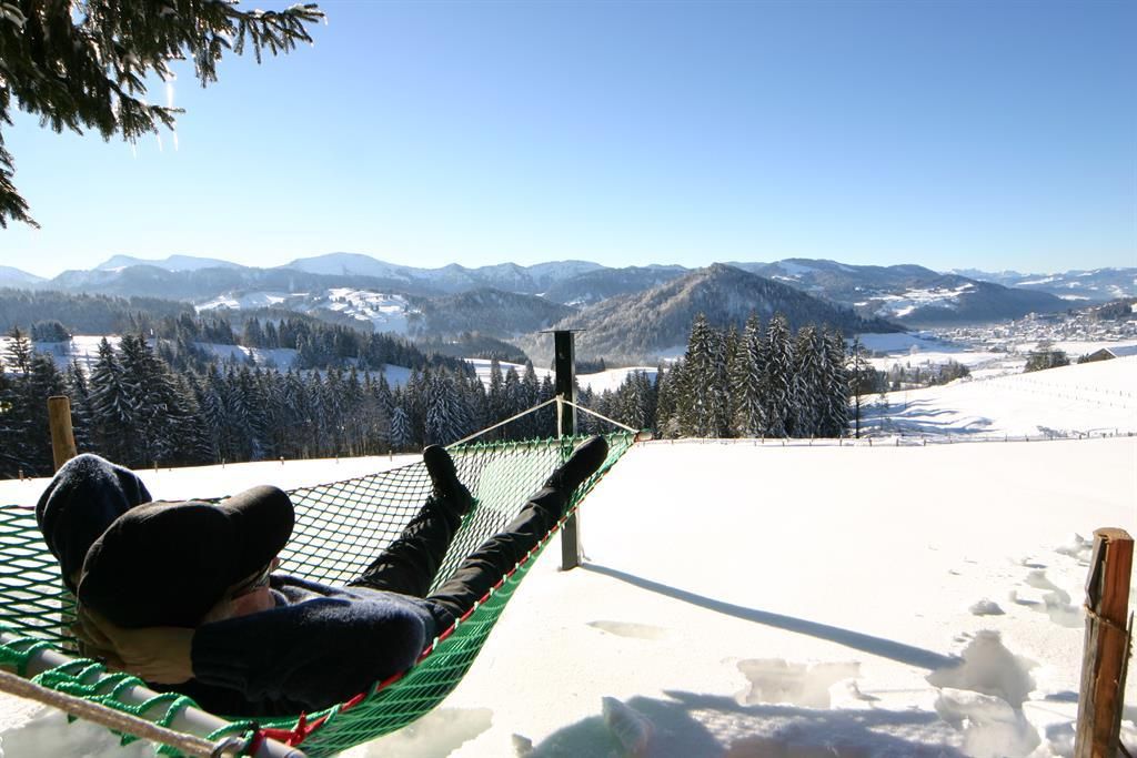 Hängematten am Klimapfad