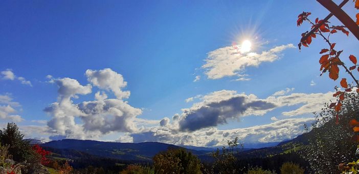 Allgäuer Himmel in seiner schönsten Farbe