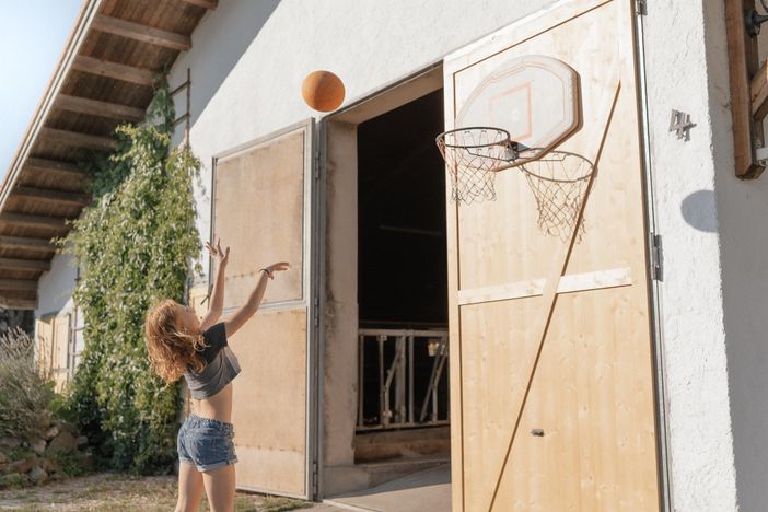 Basketball spielen