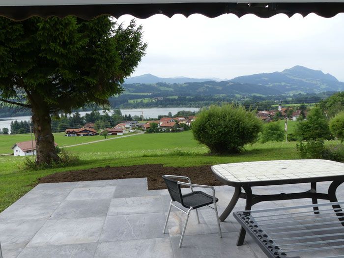 Ausblick von der Terrasse