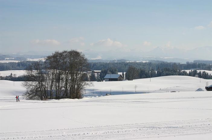 Blick auf die Berge