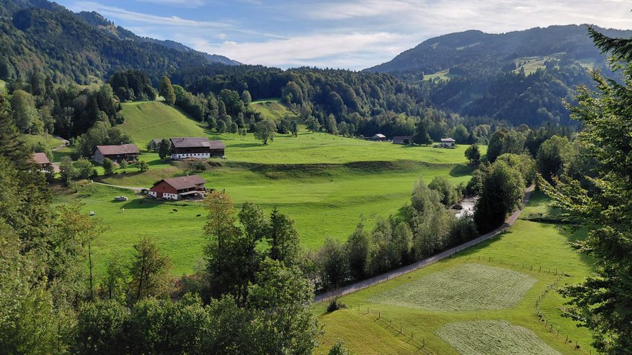 Blick auf die Bolgenach