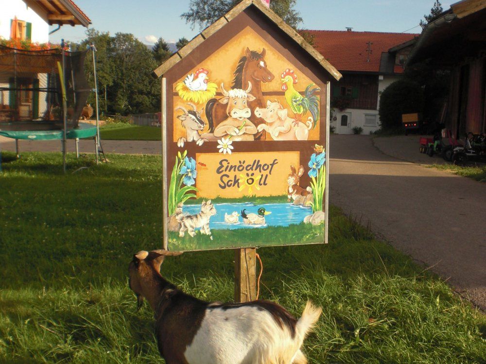 Herzliches Grüß Gott auf dem Einödhof Schöll