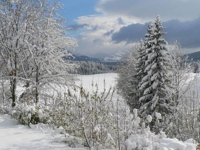 Unser Landhaus im Winter