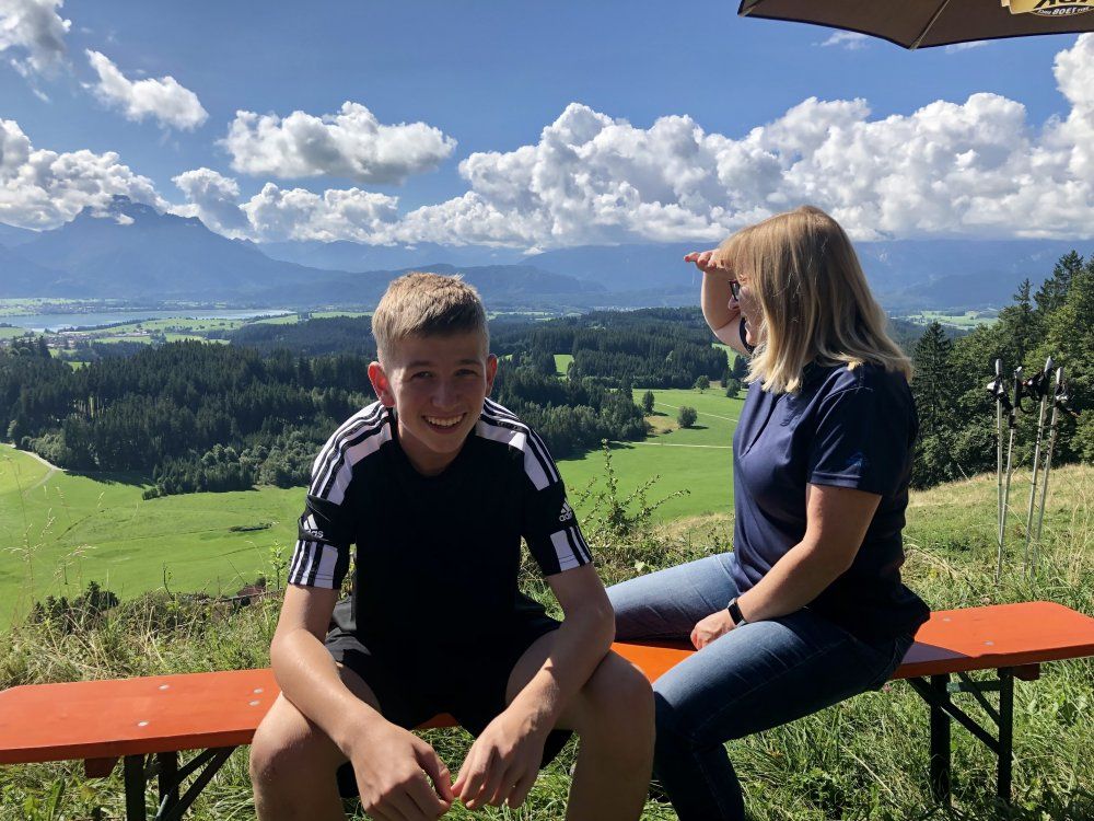 Wanderung auf den Berg  Buch