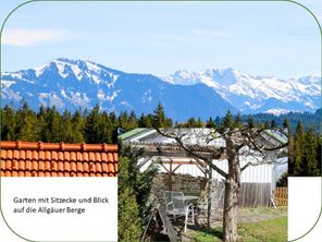 Garten mit Sitzecke