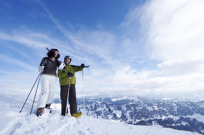 Ski-Pause mit Weitblick
