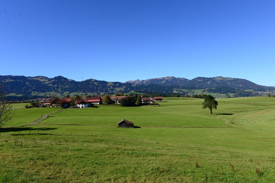 Sonthofen - Terrainkurweg Bergblick