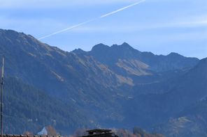 Blick vom Balkon