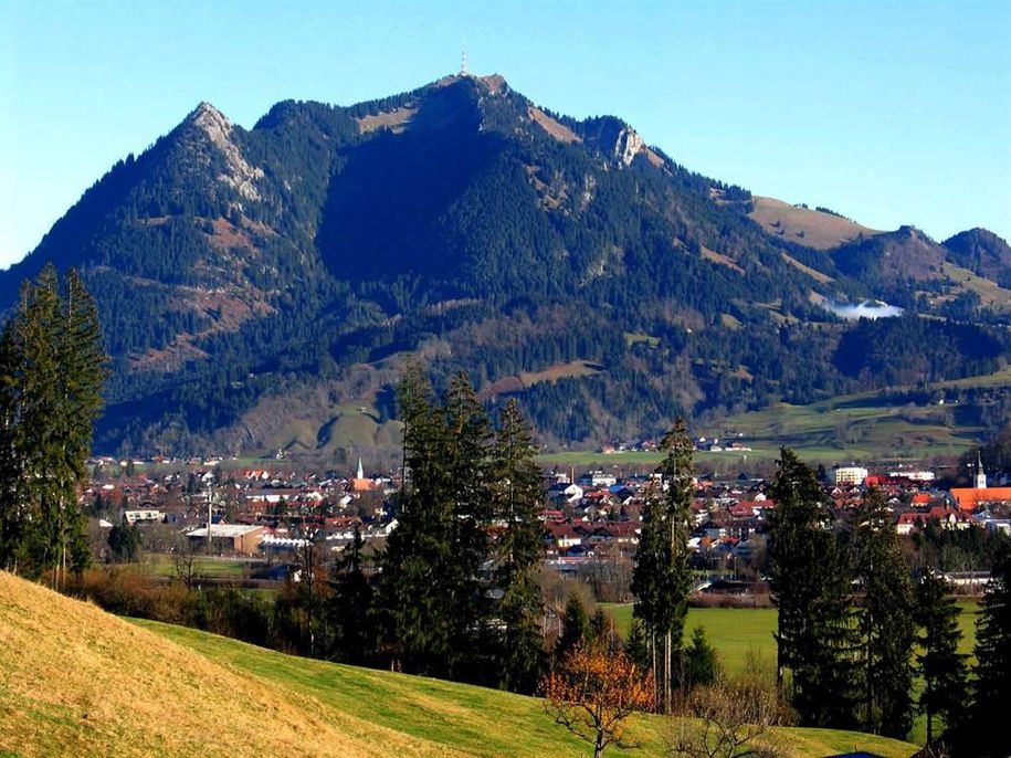 Sonthofen mit Grünten