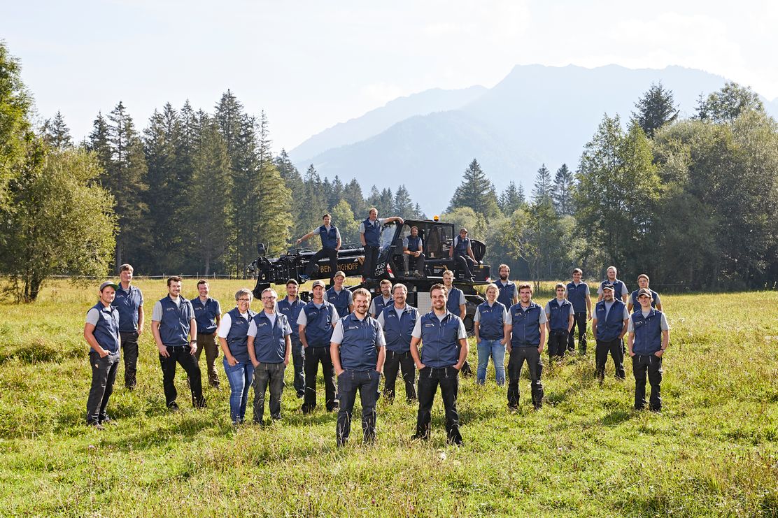 Teamfoto Benninghoff Holzbau