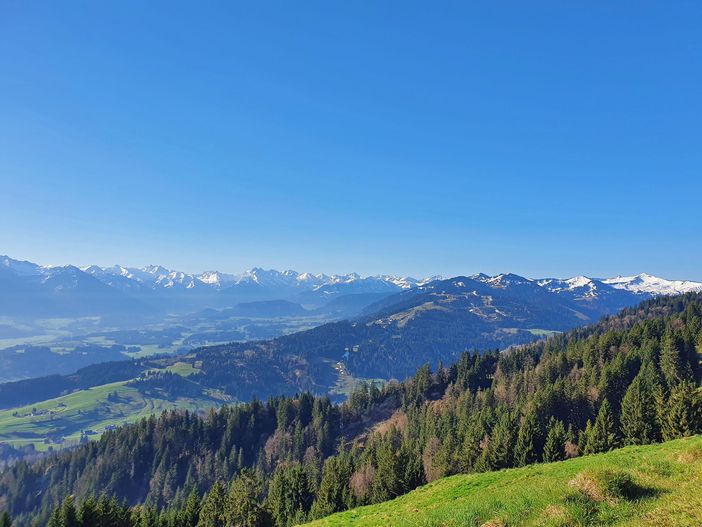 die Allgäuer Bergwelt
