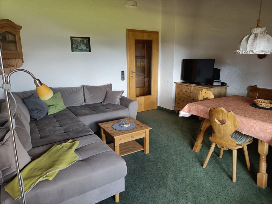 Fewo Hohenfreyberg Wohnzimmer
