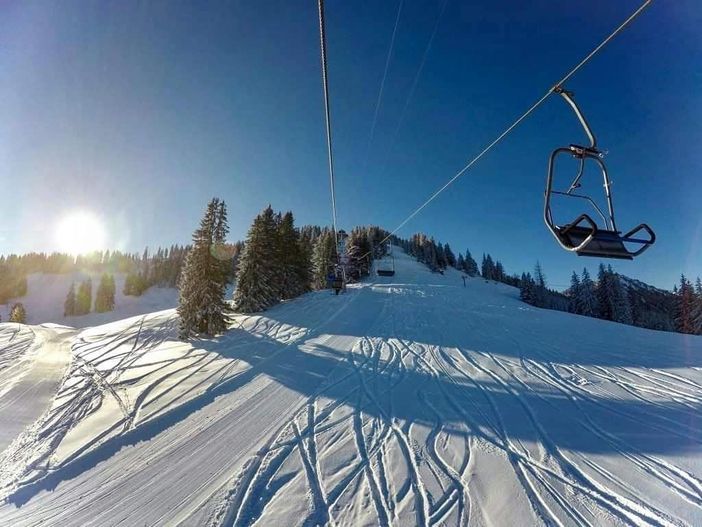 Mittagbahn Winter