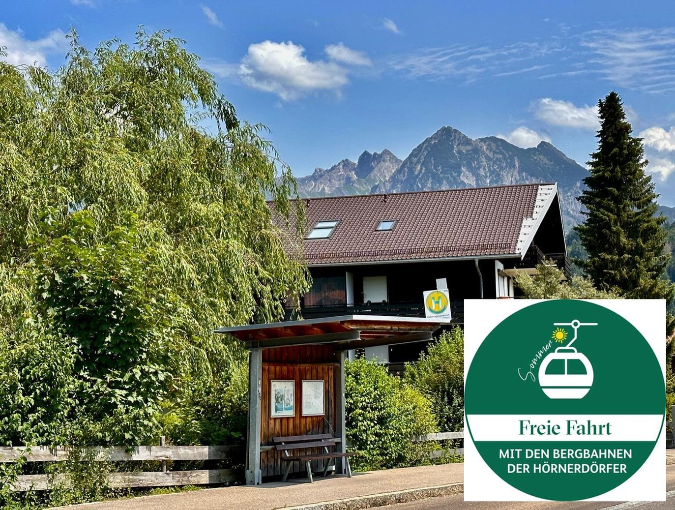 Bushaltestelle am Goldbach