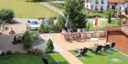 Unsere Gartenterrasse