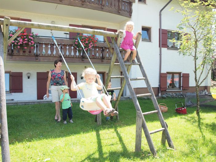 Spielen im Garten